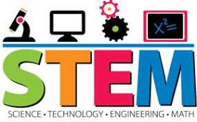 Colorful STEM  Science Tech Engineering Math